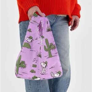 Peanuts Baggu Pink Spike Baby Bag Tote
